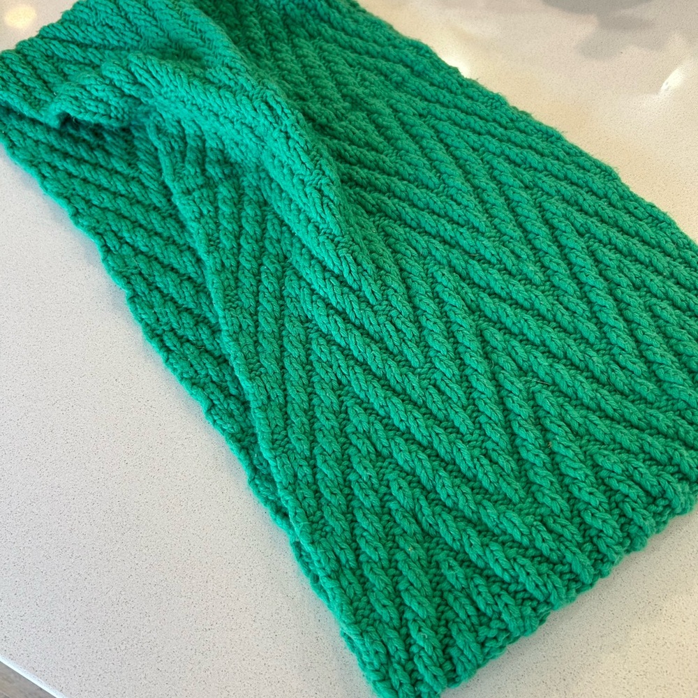 Chinky green infinity scarf by Gap